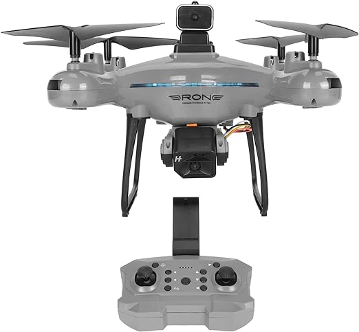 4K RC Quadcopter Drone, 4K Dual Lens 50x Zoom Drone with Intelligent 4 Way Obstacle Avoidance, Smart Hovering, 360 Degree Flips for Adults